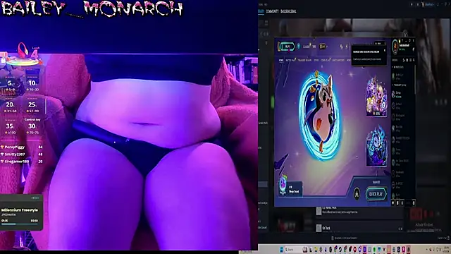 baileymonarchn Webbikameraesitys