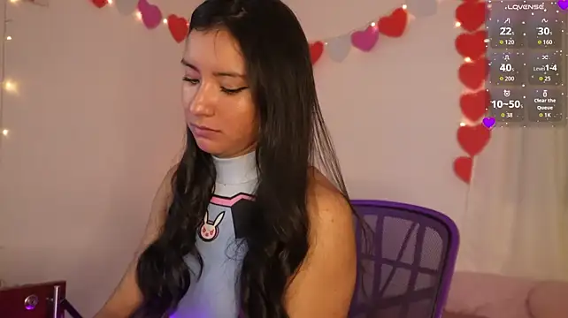 Chat XXX en directo de AbyWhitee