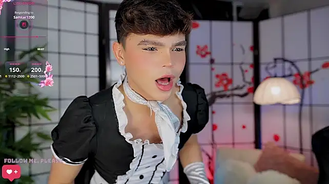 Show modela PRINCE_STEV na web-kameri
