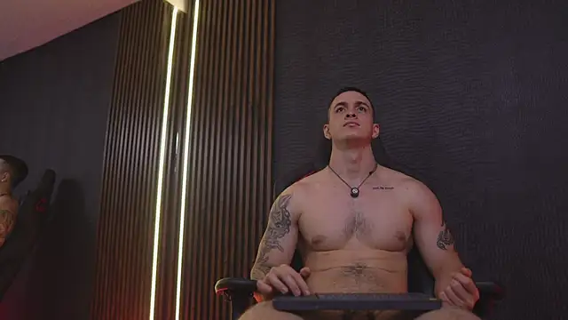 Show de JacksonOlsenn na webcam