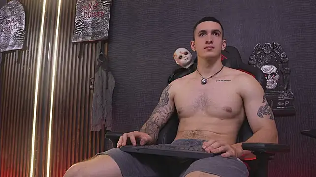 Show de JacksonOlsenn na webcam