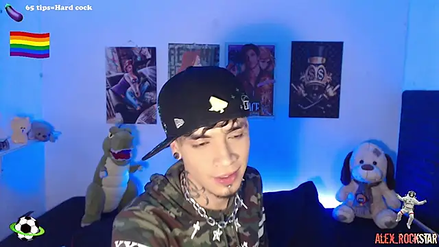 alex_rockstarn Webbikameraesitys