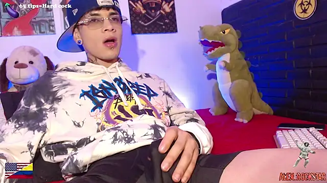Show de alex_rockstar na webcam