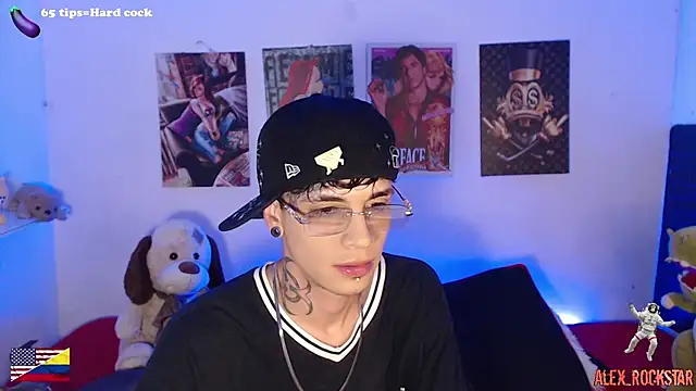 Show webcam de alex_rockstar