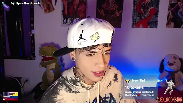 Show modela alex_rockstar na web-kameri