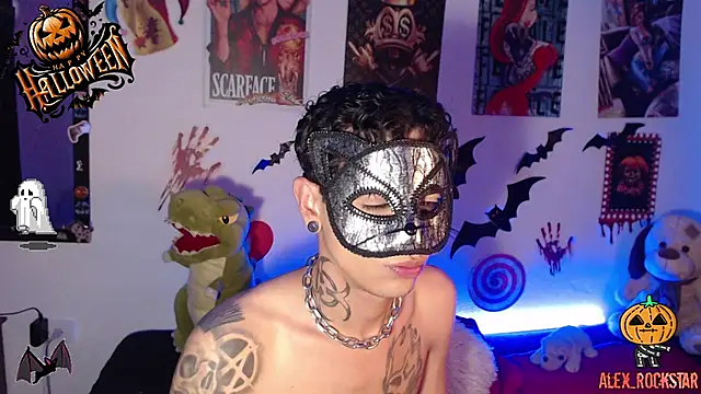 הופעת וובקאם של alex_rockstar