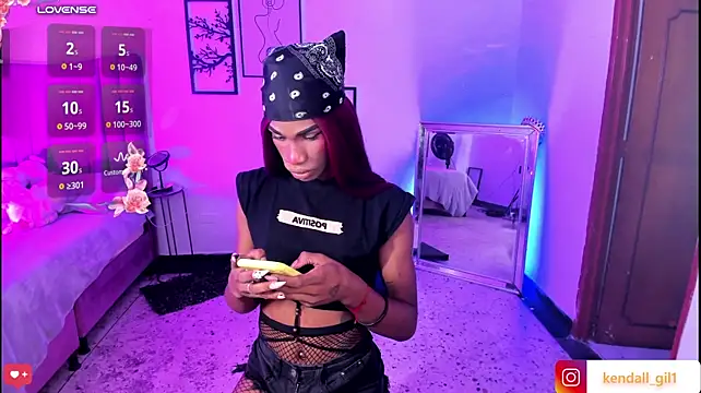 Show de Kendall_Gil na webcam