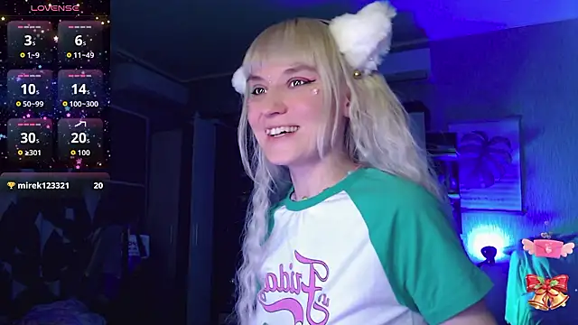 mischellemeow13 Adlı Modelin Web Kamerası Şovu