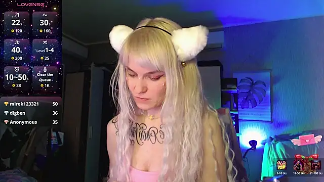 Webkamerová show mischellemeow13