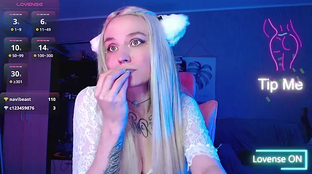 Show Webcam de mischellemeow13