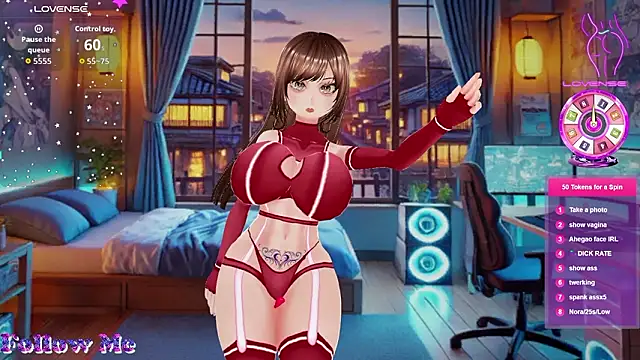 Pertunjukan Kamera Web Hanaedamngirl