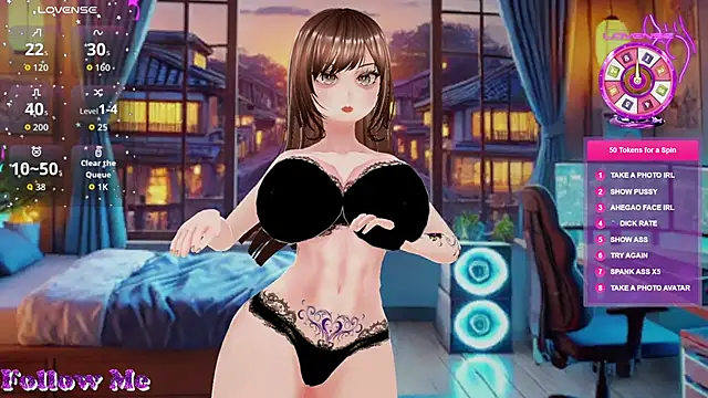 Hanaedamngirl webkamerás műsora