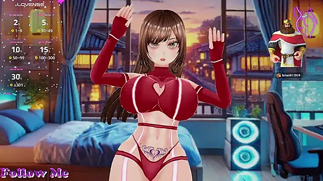 Hanaedamngirlのウェブカメラショー