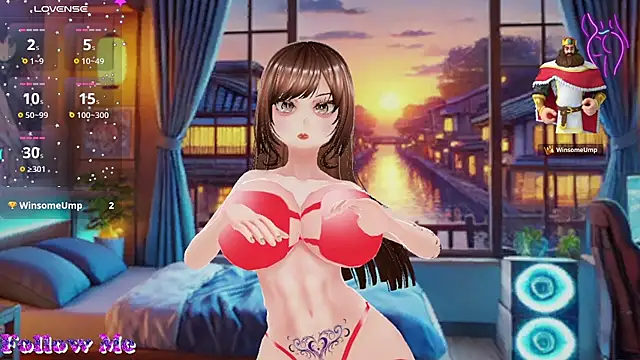 Show modela Hanaedamngirl na web-kameri