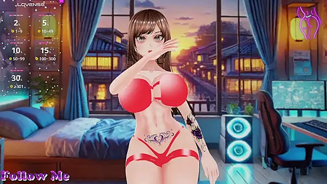 Hanaedamngirlのウェブカメラショー