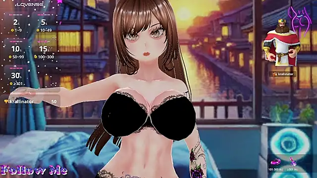 Hanaedamngirlのウェブカメラショー