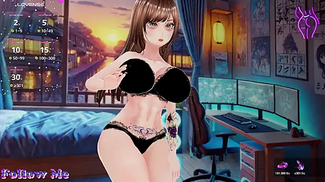 הופעת וובקאם של Hanaedamngirl