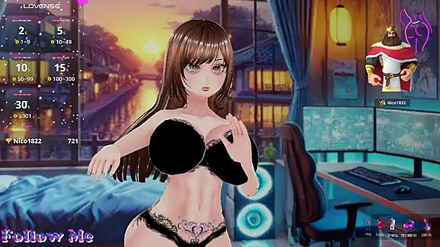 Hanaedamngirl Show in webcam