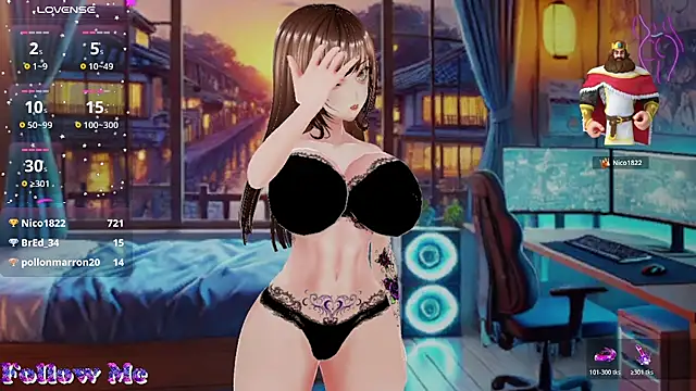 Chatroom XXX en direct de Hanaedamngirl