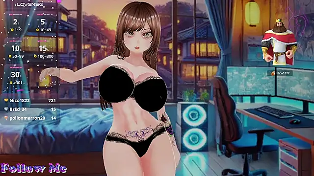 Show de Hanaedamngirl na webcam