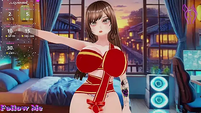 Pertunjukan Kamera Web Hanaedamngirl