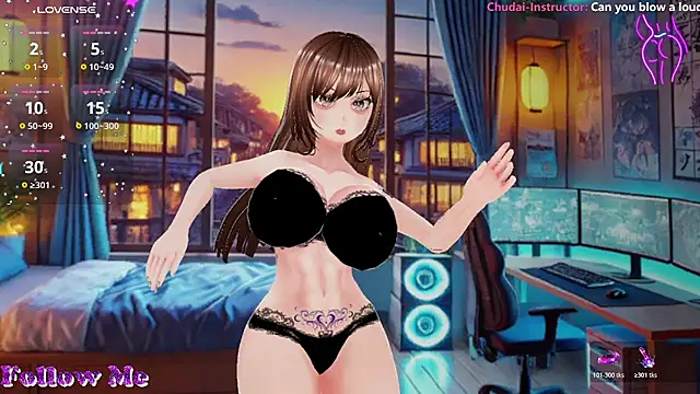 Hanaedamngirl Show in webcam