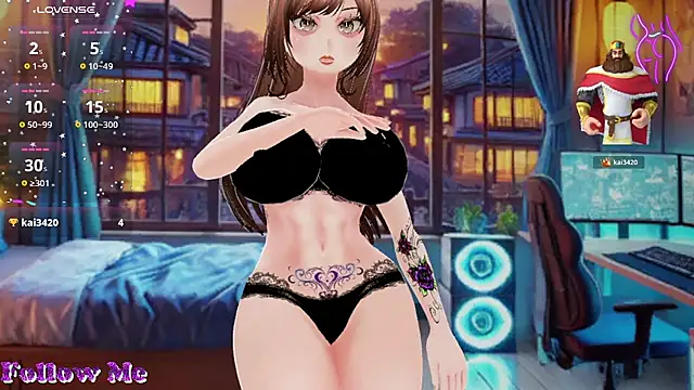 Hanaedamngirlのウェブカメラショー