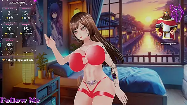 הופעת וובקאם של Hanaedamngirl