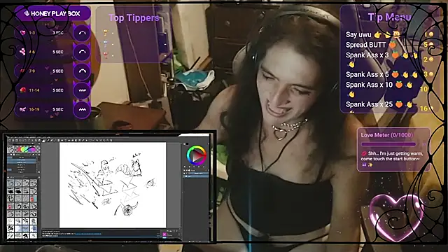 SissyFlorAzul Webcam Show