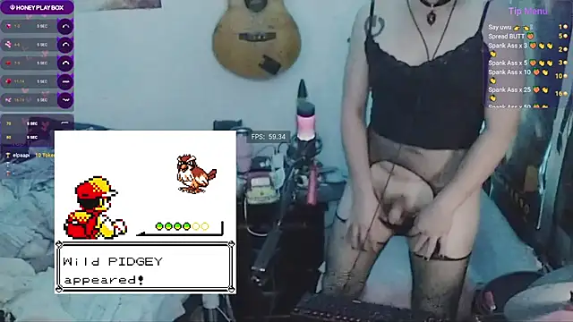Pertunjukan Kamera Web SissyFlorAzul