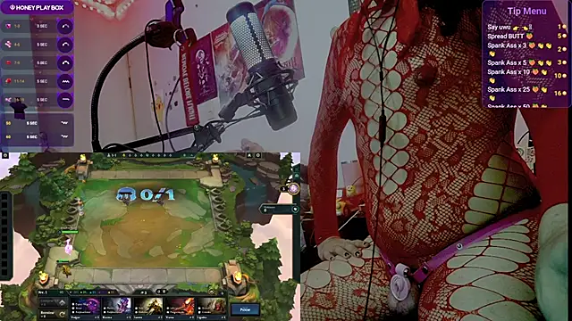 Webkamerová show SissyFlorAzul