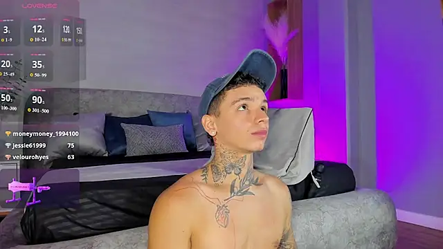 Ian_Castillo_ webkamerás műsora