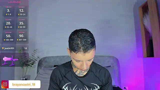Show modela Ian_Castillo_ na web-kameri