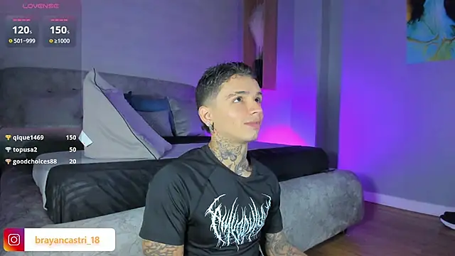 Show de Ian_Castillo_ na webcam