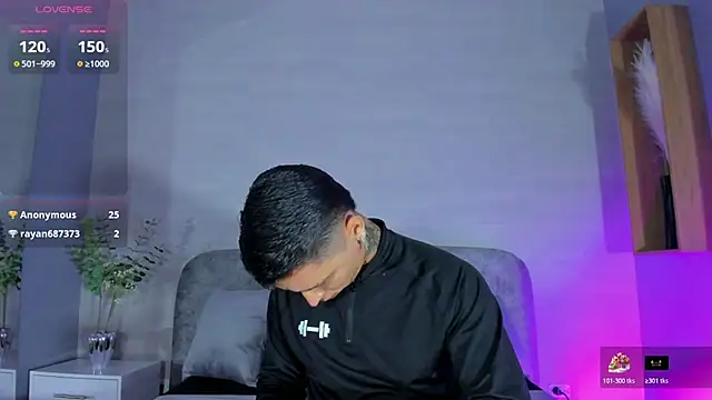 Show de Ian_Castillo_ na webcam