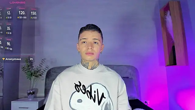 Ian_Castillo_ Show in webcam