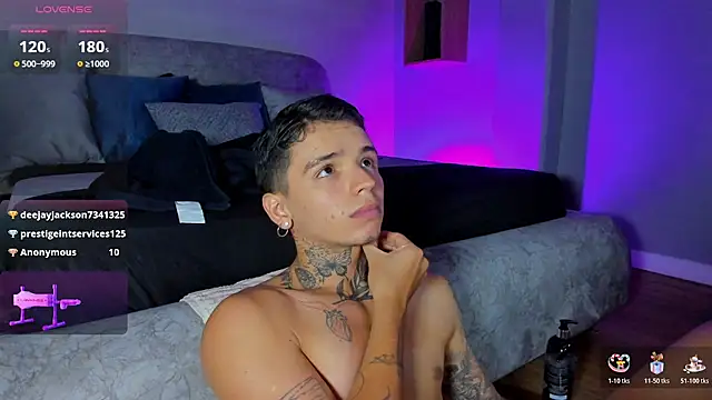 Show de Ian_Castillo_ na webcam
