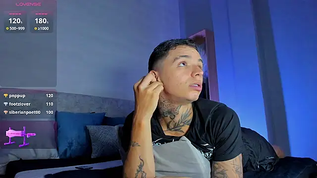 Show de Ian_Castillo_ na webcam