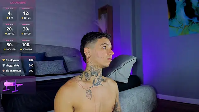 Ian_Castillo_ Show in webcam