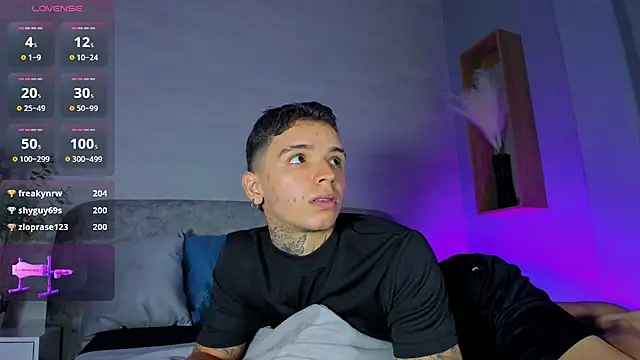 Ian_Castillo_ Show in webcam