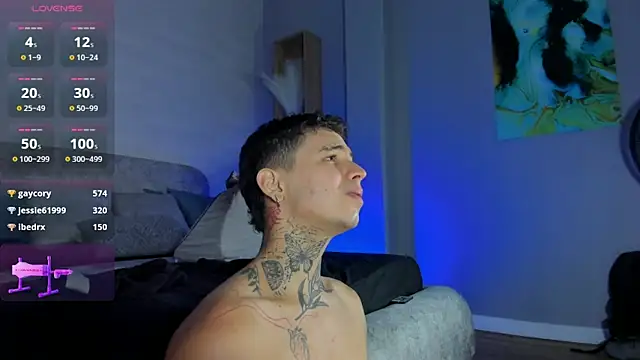 Ian_Castillo_ Show in webcam
