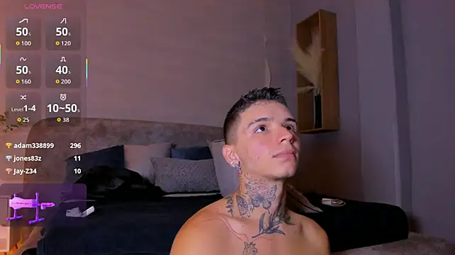 Show modela Ian_Castillo_ na web-kameri