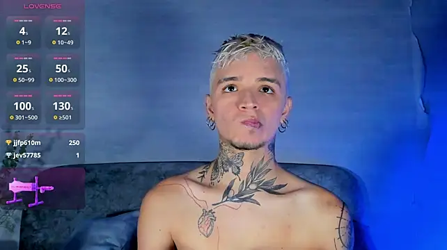 Show modela Ian_Castillo_ na web-kameri