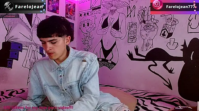 Show modela jeanfarelo na web-kameri