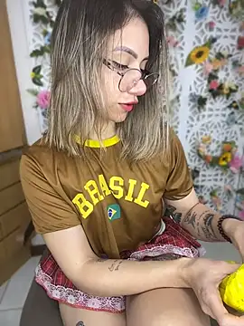 Show de Branquinha_12 na webcam