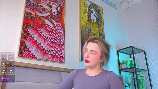 Show modela LiliBanger na web-kameri