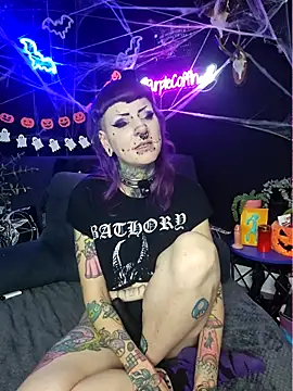 Purple_Coffin666 Adlı Modelin Web Kamerası Şovu