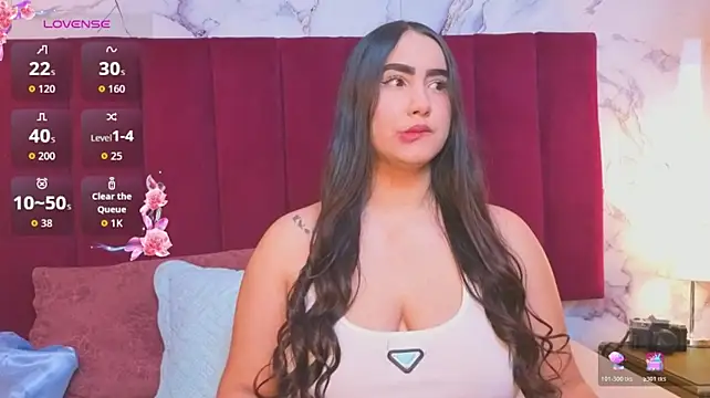JESSYCORTES élő XXX-chatje