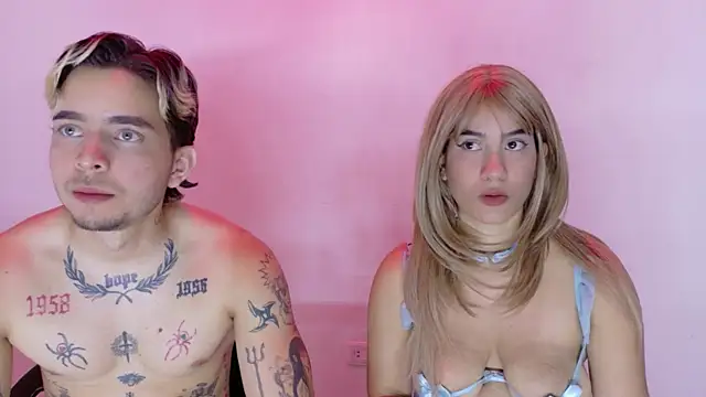 Show de AliceandMax na webcam