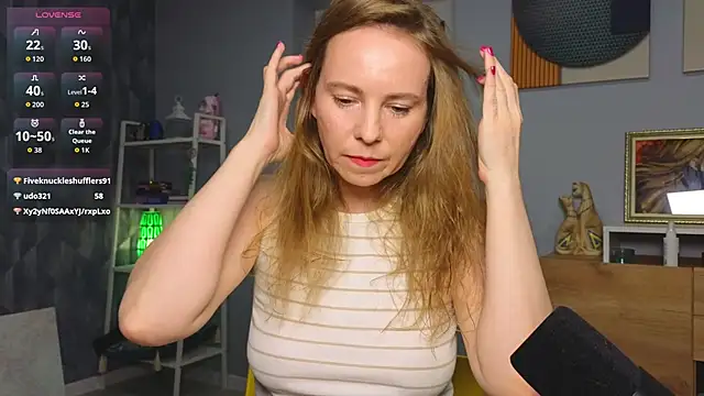 Chat +18 de JanePearl ao vivo
